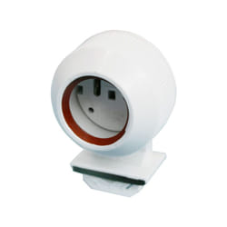 Electro Dh - Support de lampe étanche pour tube fluorescent T8 type White . 12.144/T8 8430552141630