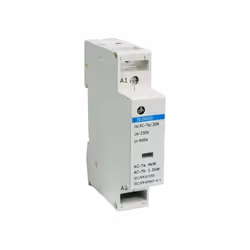 Contacteur 20A / 230 VAC bipolaire. Pour la connexion à la sortie des détecteurs infrarouges. Convient pour l'incandescence, ...