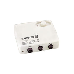 Electro Dh - Amplificateur d'antenne pour tnt, faible bruit, réglage du gain de 0 à 24 dB, avec commutateur, 60.271