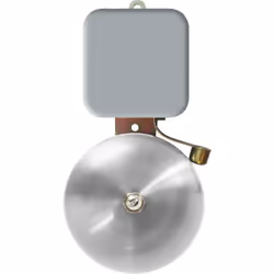 Sonnette industrielle avec marteau 20W 98dB SPÉCIFICATIONS TECHNIQUES : Puissance 20 W Matériau : acier inoxydable Boîte de p ...