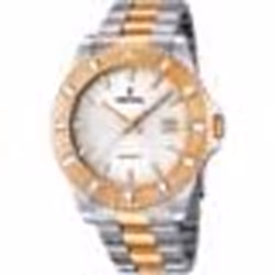 Montre Festina F16687-1 - Montre Acier Ronde Argent Homme - Quartz - Etanche 3 ATM
