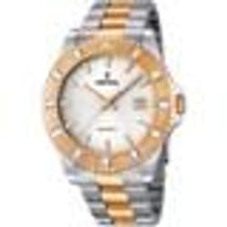 Montre Festina F16687-1 - Montre Acier Ronde Argent Homme - Quartz - Etanche 3 ATM