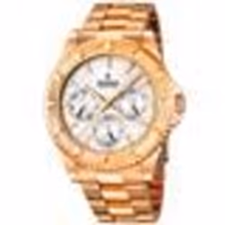 Montre Femme - Festina - Boyfriend F16786-1 - Acier doré - Quartz - Analogique