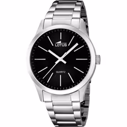 Montre Lotus Minimalist 15959/3 homme acier noir