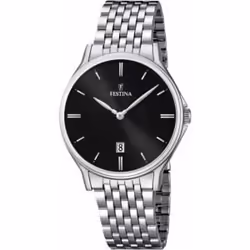 Festina Montre Homme F16744/4 Noir Argenté