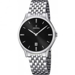 Festina Montre Homme F16744/4 Noir Argenté