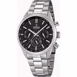 Montre Festina Timeless Chronographe F16820/4 acier