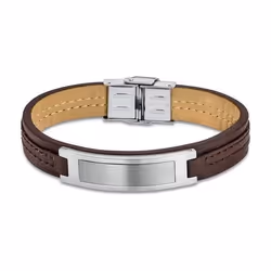 Bracelet cuir et acier Lotus Style LS1808-2/1