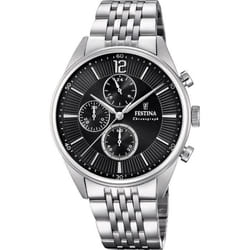 Montre Festina Timeless Chronographe F20285/4 acier