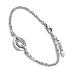 Bracelet Lotus Style LS1868-2/1 acier zircons