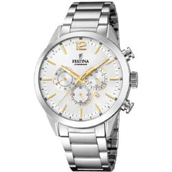 Montre Festina Timeless Chronographe F20343/1 acier