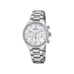 Festina F20401/1 montre Montre bracelet Femelle Quartz Argent