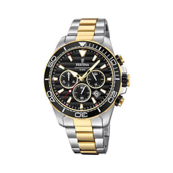 Festina F20363/3 montre Montre bracelet Mâle Quartz Or, Acier inoxydable