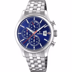 Montre Festina Timeless Chronographe F20374/2 acier
