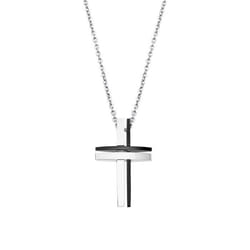 Collier pour homme en acier inoxydable Lotus Style LS1984-1/1
