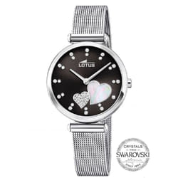 Montre Lotus Bliss 18615/4 acier femme zircone