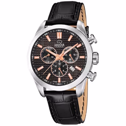 Montre chronographe Jaguar Acamar J866/4 cuir acier