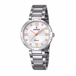 Montre Festina Mademoiselle F16936/B acier femme