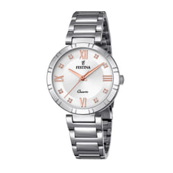 Montre Festina Mademoiselle F16936/B acier femme