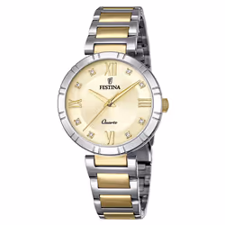 Montre Festina Mademoiselle F16937/B acier femme