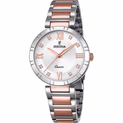 Montre Festina Mademoiselle F16937/D acier femme