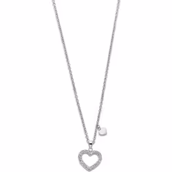 Collier coeur acier femme Lotus Style LS2026-1/1v=n