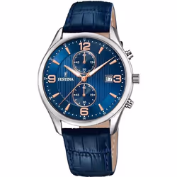 Montre Festina Timeless Chronographe F6855/6 cuir