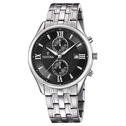Festina Montre Homme F6854/8 Noir Argenté