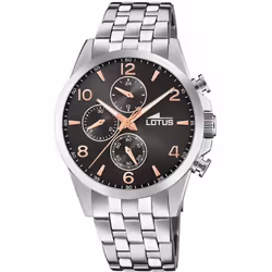 Montre Lotus Chrono 18629/3 homme acier bleu
