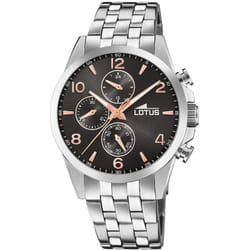 Montre Lotus Chrono 18629/3 homme acier bleu