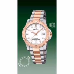 Jaguar J871/1 montre femme acier IP rose