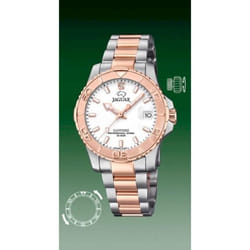 Jaguar J871/1 montre femme acier IP rose