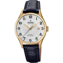 Montre - Festina - F20010-1 - Analogique - Cuir - Étanche 10 ATM