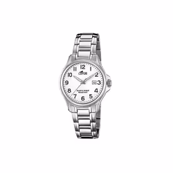Lotus Steel montre classique 18655/1 femme blanc
