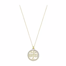 Collier LOTUS Argent ARBRE DE VIE LP1746-1/2 femme argent