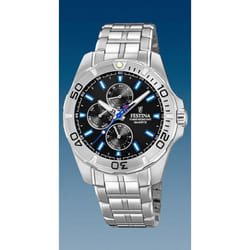 Festina Montre Homme F20445/6 Noir Argenté
