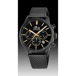 Montre homme Lotus Chrono 18700/2 maille acier