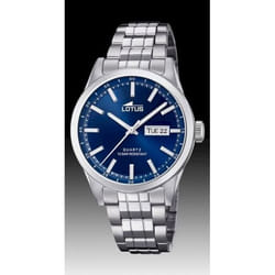 Lotus Steel montre classique 18670/3 homme bleu