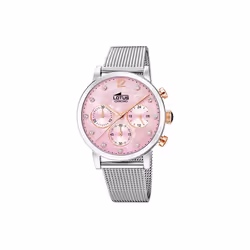 Montre LOTUS TRENDY 18676/2 acier femme rose