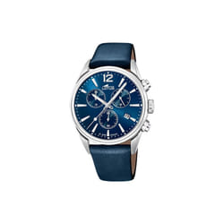 Montre Lotus Chrono 18691/1 homme acier et cuir
