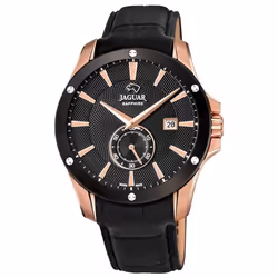Montre Jaguar Acamar J882/1 Homme en acier et cuir.