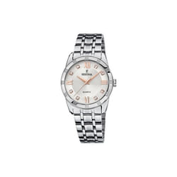 Montre Festina Mademoiselle F16940/B acier femme