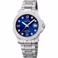 Montre Jaguar Woman J892/3 zircons saphir