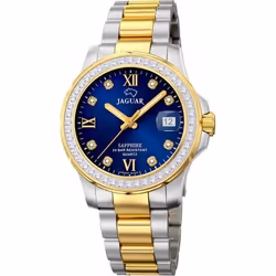 Montre Jaguar Femme J893/2 zircons bicolores