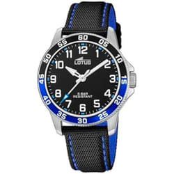Montre - LOTUS - 18787/2 - Cuir noir - Étanchéité 3 ATM - Mouvement Quartz
