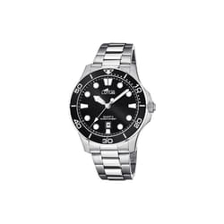 Montre Lotus Excellent 18759/3 acier homme noir