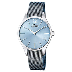 Montre Lotus Bliss 18749/2 acier femme bleu