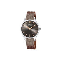 Montre Lotus Bliss 18749/3 acier marronv=n femme