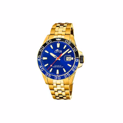 Montre Lotus Excellent 18770/1 acier IP doré