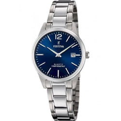 Montre Festina Classic acier F20509/3 femme bleu